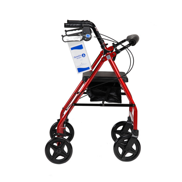 DynaGo™ Quad 8 - Aluminum Rollator with 7.5inch Wheels - Image 4