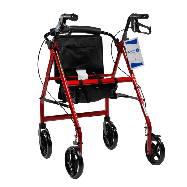 DynaGo™ Quad 8 - Aluminum Rollator with 7.5inch Wheels - Image 3