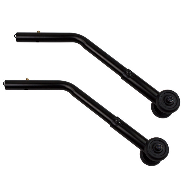 " Wheelchair Anti-Tipper with Wheels"