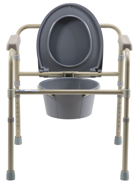 Folding Bedside Commode - Bulk Packed - Image 4