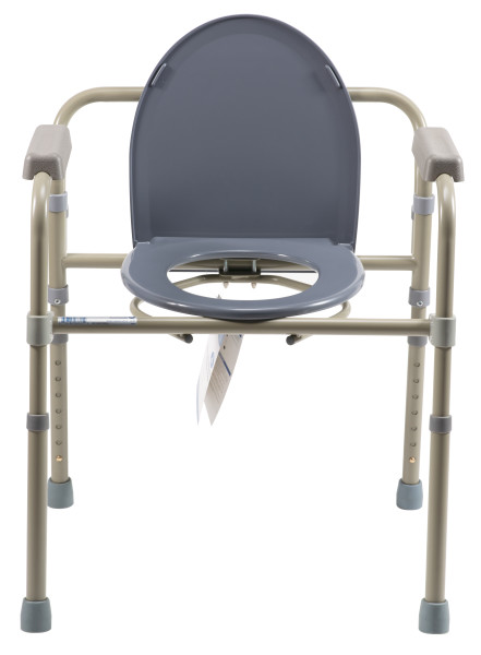 Folding Bedside Commode - Bulk Packed - Image 3