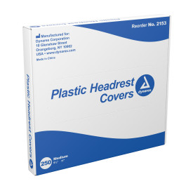1 other Plastic Headrest Covers – Medium 9.5 x 11in