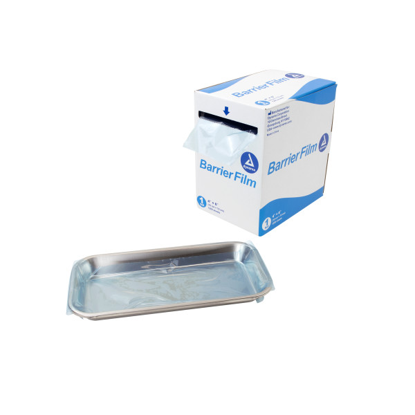 Dental Barrier Film 4 x 6in - Clear or Blue 1200/cs - Image 4