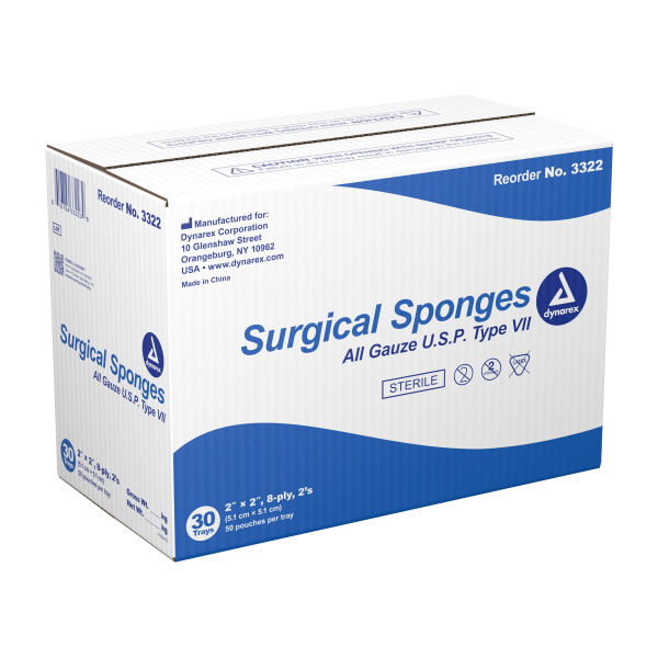 Surgical Gauze Sponge 4″ x 4″