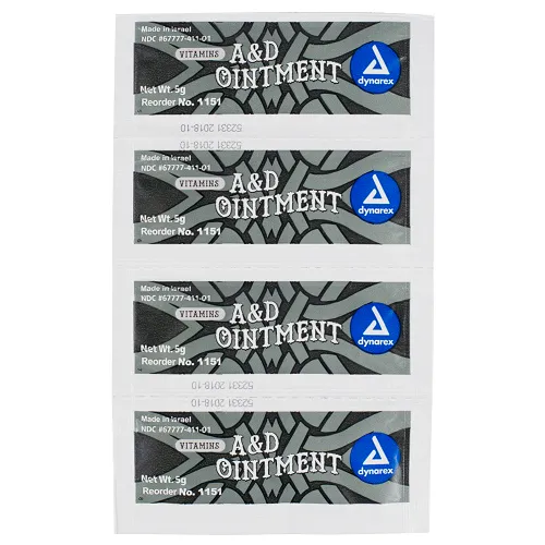 Vitamins A&D Ointment Without Lanolin 5g Packet 144/BX