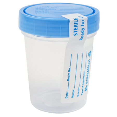 Specimen Containers, 4 oz. – Sterile, 100/Case