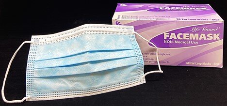 Face Mask by Lifeguard blue