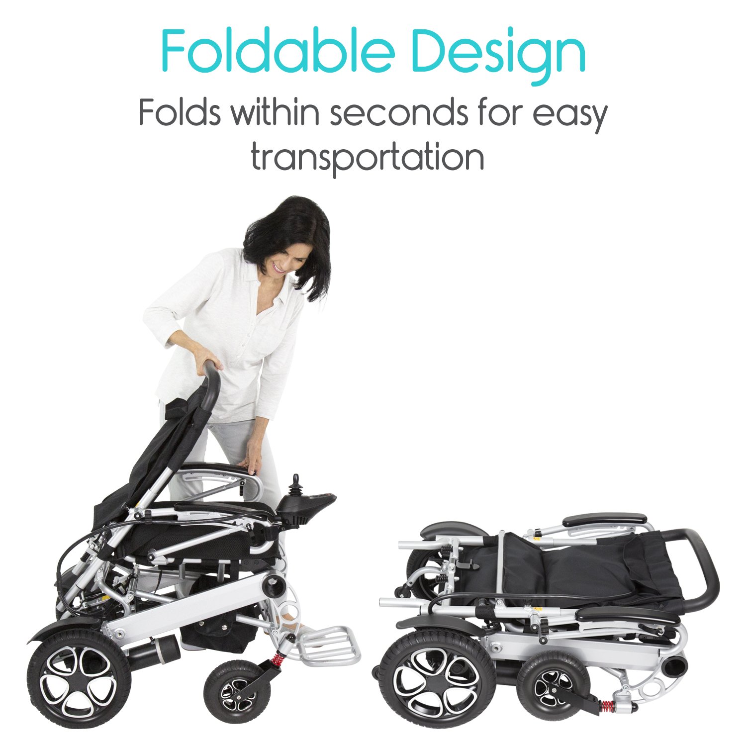 Foldable Power Wheelchair